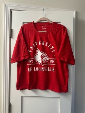 Pressbox University of Louisville Red Tee